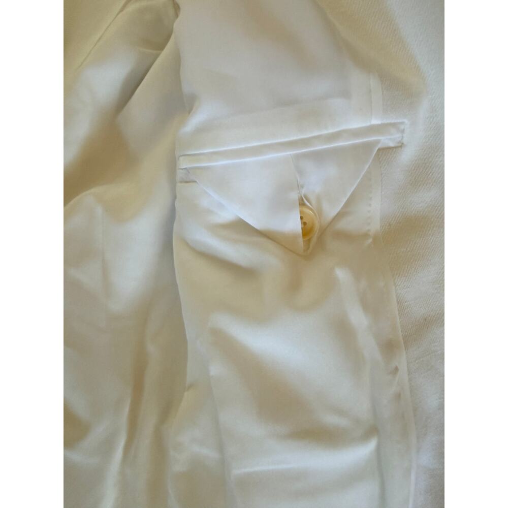 JCREW Parke blazer in stretch linen blend-Ivory Size 6 - Picture 8 of 12